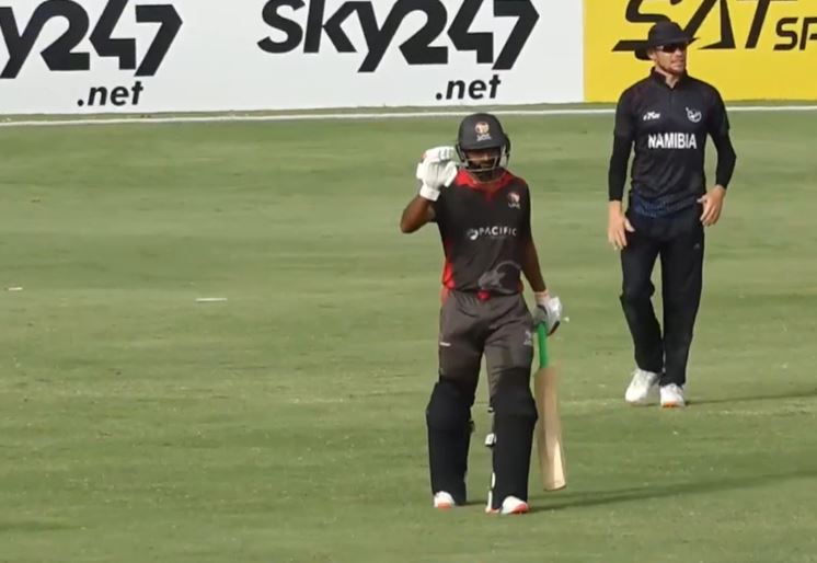 Hameed, Daud shine as UAE beat NAM by 3 wickets