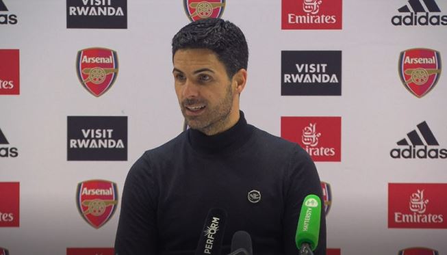 Arteta praises Arsenal for 'raising their level'