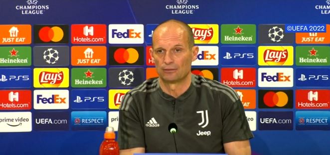 Allegri: "We have to have ambition" to beat Villarreal"
