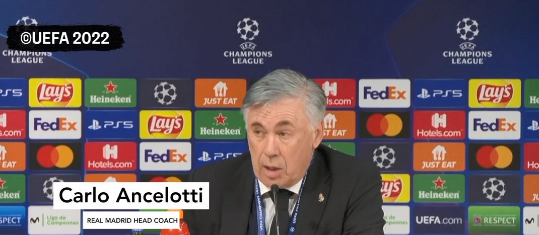 'In the last 30 mins there was only 1 team' - Ancelotti