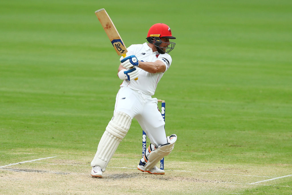 Jake Lehmann's 76* stabilizes South Australia on Day 3