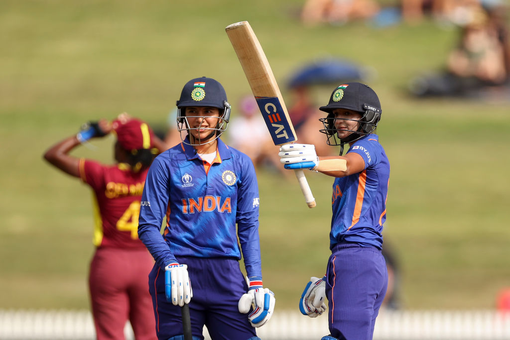 Mandhana, Kaur's tons help IN-W thrash WI-W