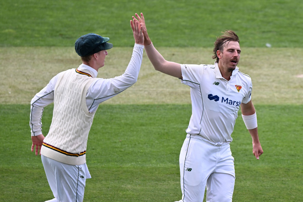 Rainbird scalps 8 wickets to dismantle TAS on Day 1