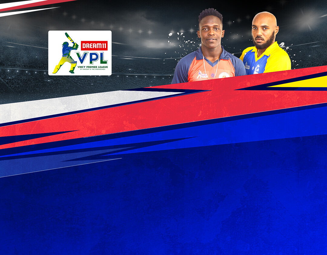 Match 2 of vincy premier league, 2022: la soufriere hikers vs salt pond breakers banner