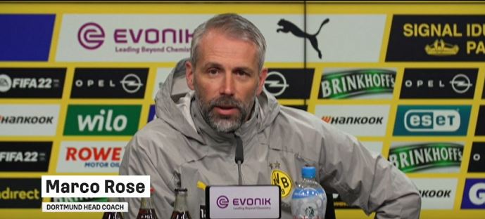 Rose urges Dortmund to triumph over Stuttgart