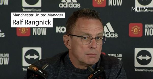Rangnick feels disappointed with Man Utd's season