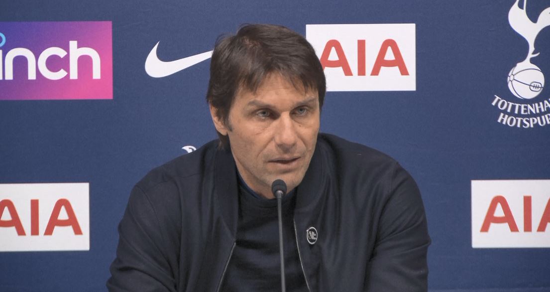 Pressure must be normality if you play for Tottenham: Conte