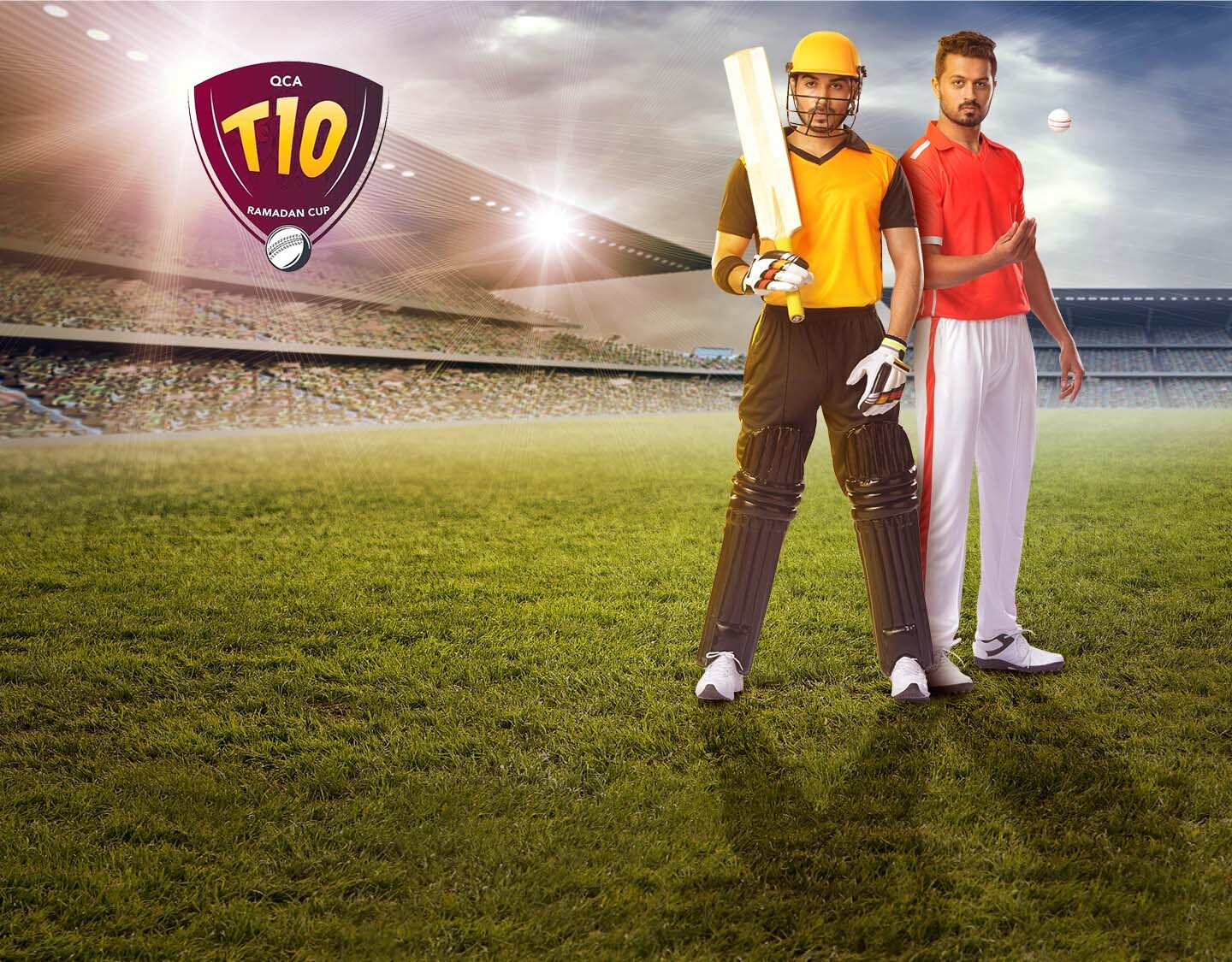 Match 19 of qatar t10 ramadan cup, 2022: star cc vs legends cc banner