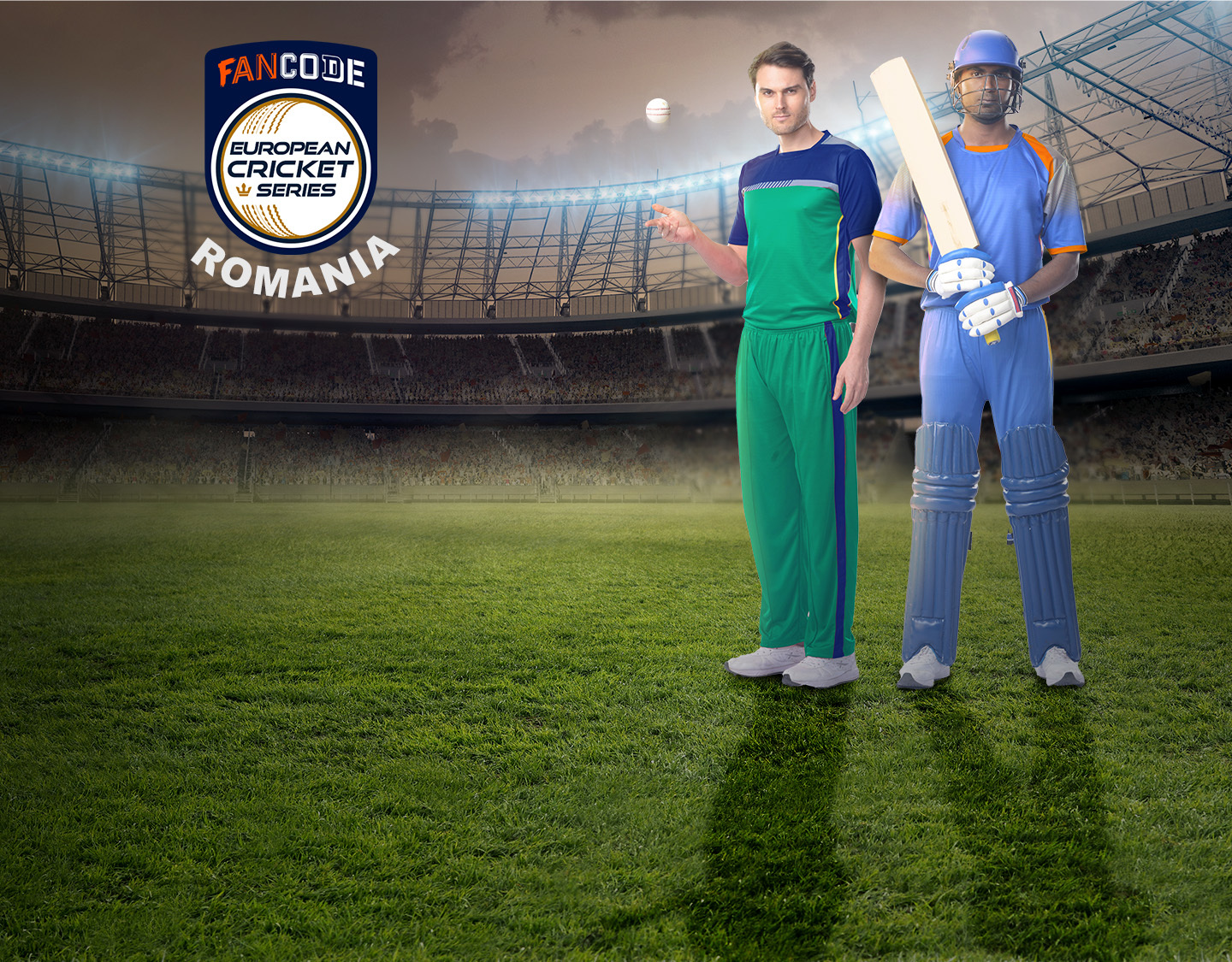 Match 2 of fancode ecs romania, 2022: baneasa vs bucharest gladiators banner