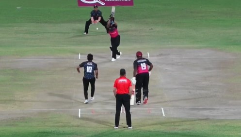 Arumuga's 3/21 dents Doha's chase