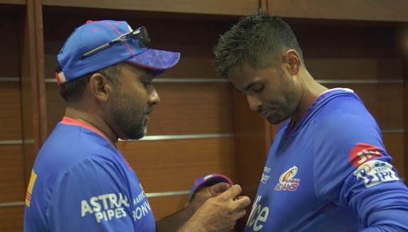 SKY wins Dressing Room Player of the Match vs RCB