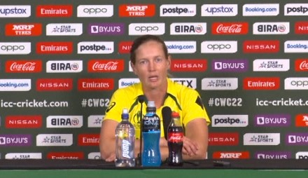 Lanning admits nerves ahead of WC Final
