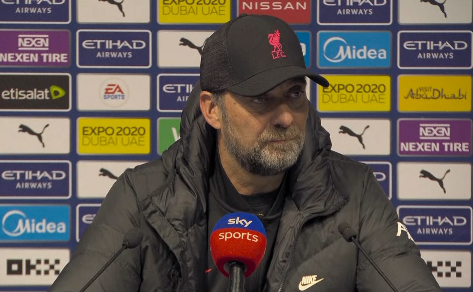 Klopp opines on 2-2 draw with Man City
