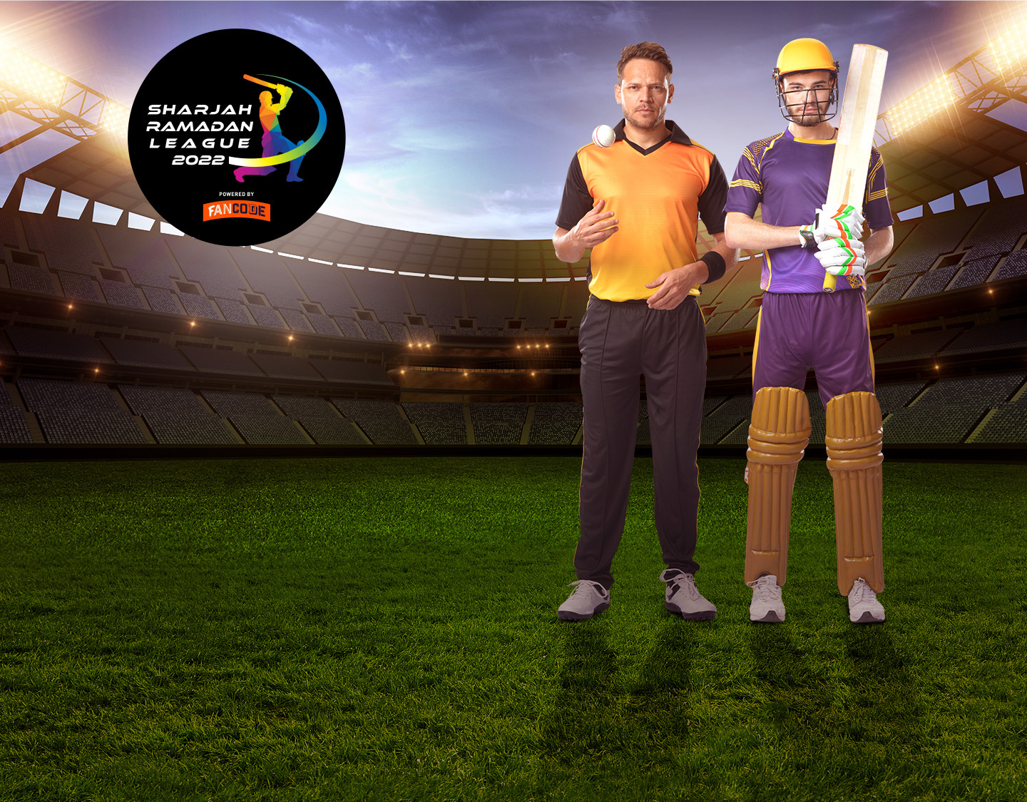 Plate final of sharjah ramadan league s10, 2022: mgm cricket club vs fair deal defenders banner