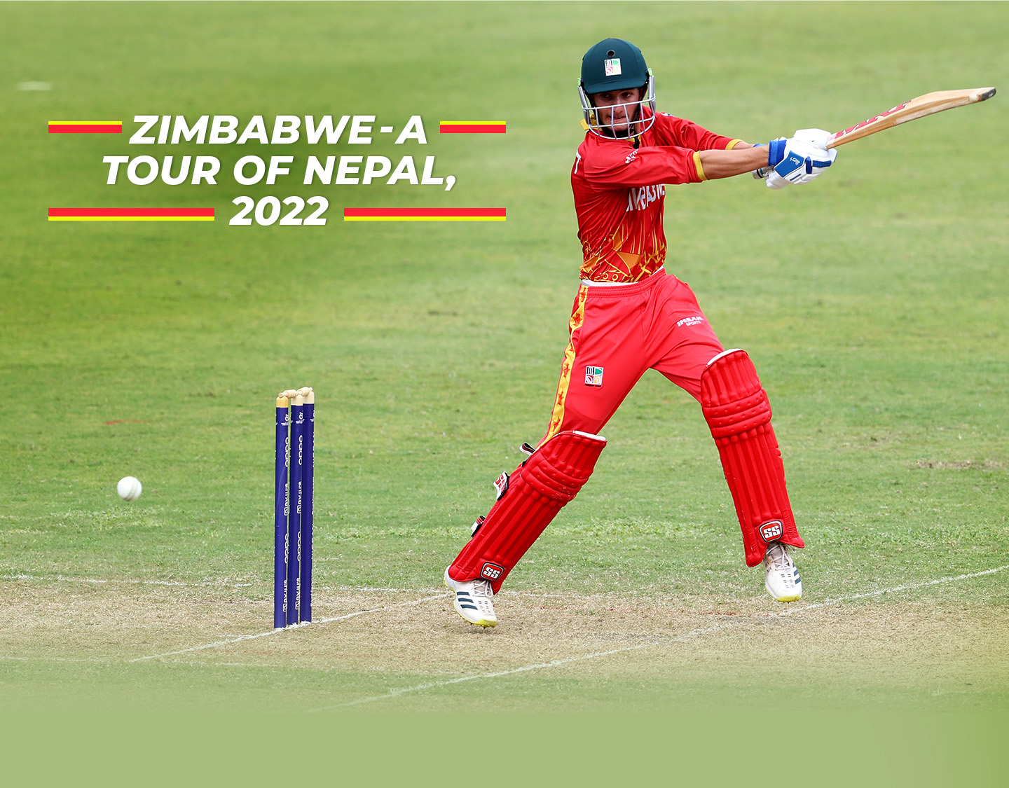Match 3 of zimbabwe a tour of nepal: nepal vs zimbabwe a banner