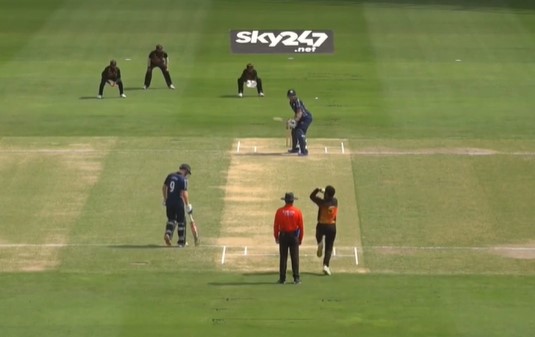 Main's 5-fer guides Scotland to a big victory