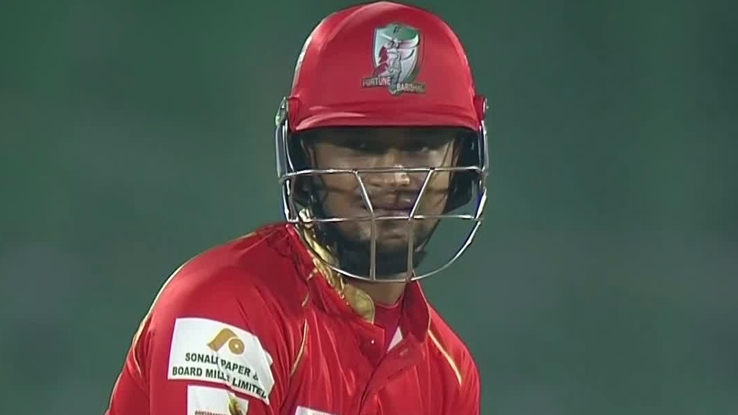 6 4 6 4! Shakib takes Rakibul for a ride