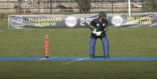 102* off 36! Umar Nawaz's explosive ton in ECS Sweden