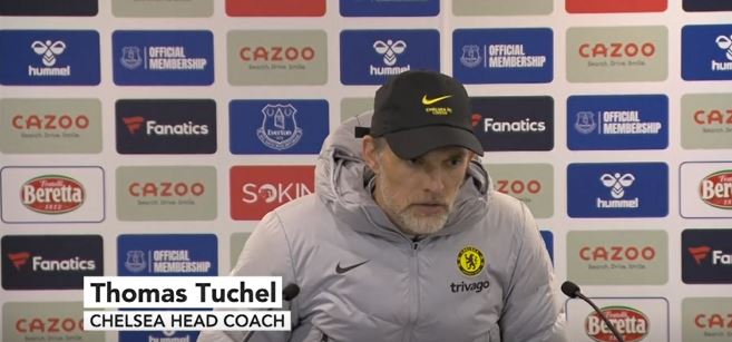 Tuchel unhappy as Chelsea drop points at Everton