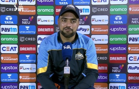 Rashid Khan, Daniel Sams react to GT v MI clash