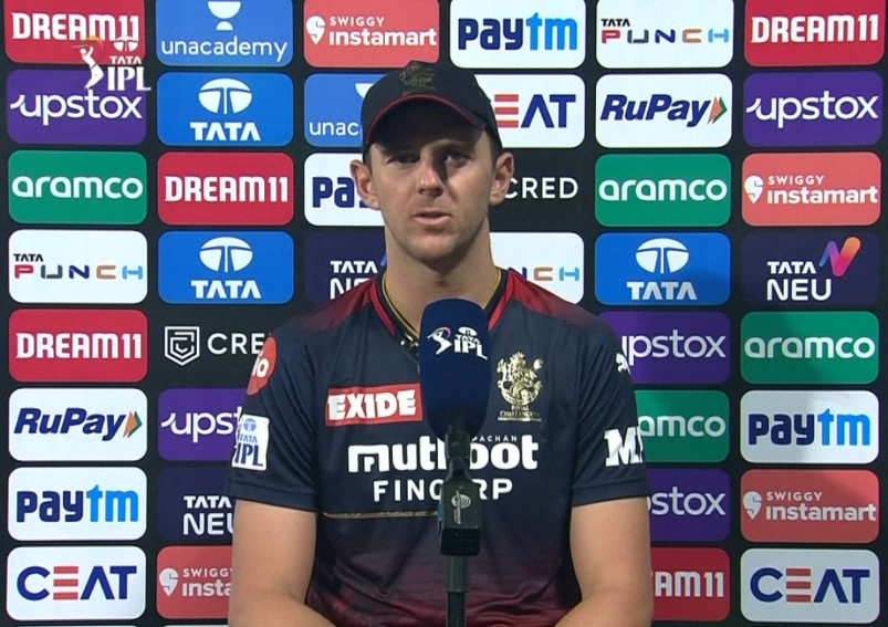 'Our most important victory so far' - Hazlewood after win over CSK