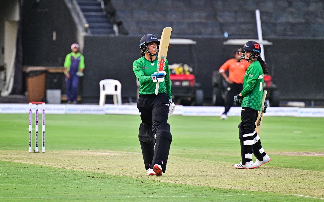 Dunkley's blazing knock sees Spirit overpower Falcons