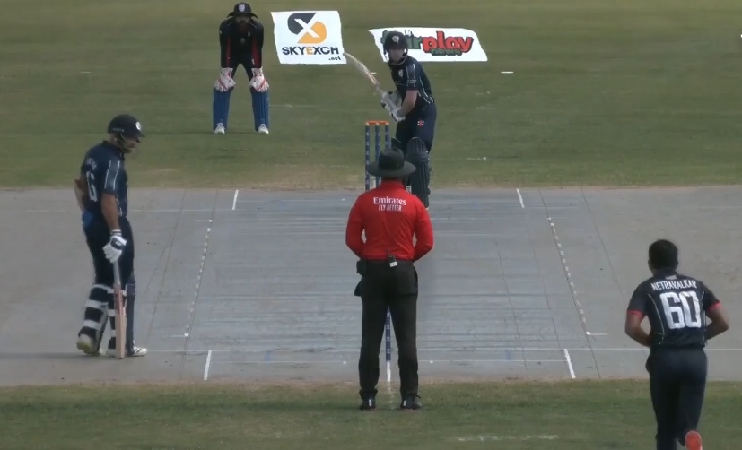 Berrington's unbeaten ton sees SCO demolish USA by 111 runs