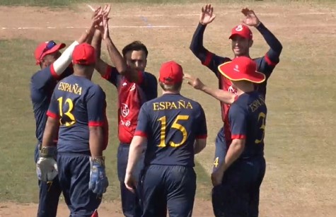 Lorne Burns shines in Spain's thumping win