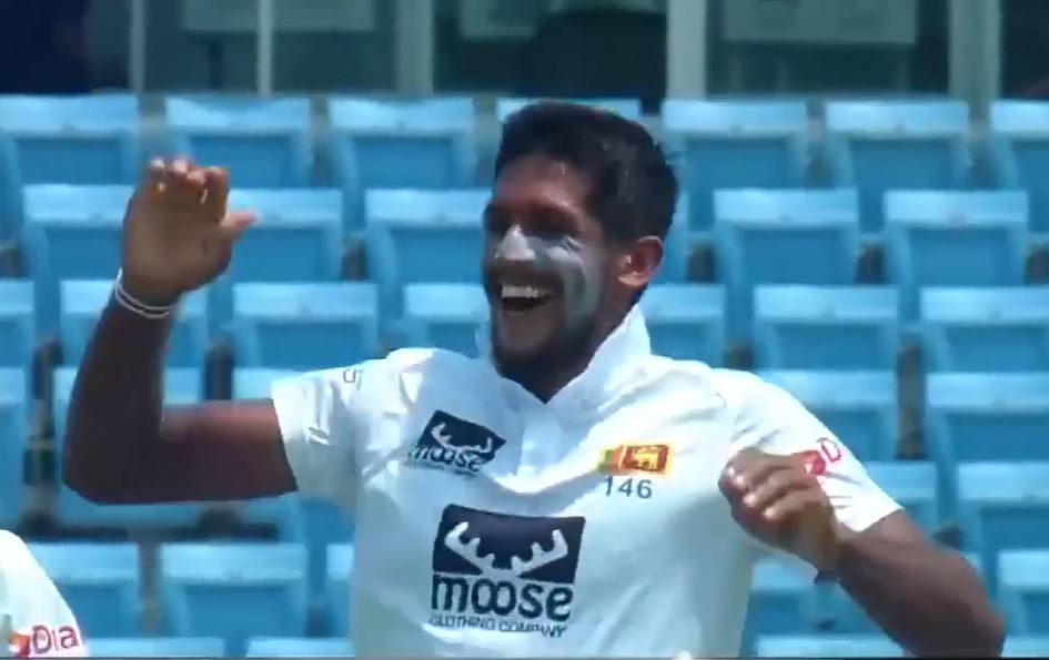 Two in 2 balls! Rajitha dismisses Das & Tamim