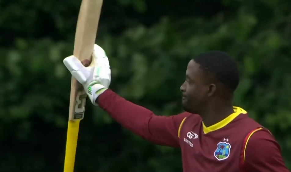Sharmarh Brook's unbeaten 101* rattles NED