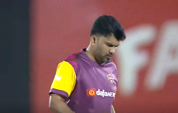 Collapse! Ajman lose 8 wickets for 25 runs