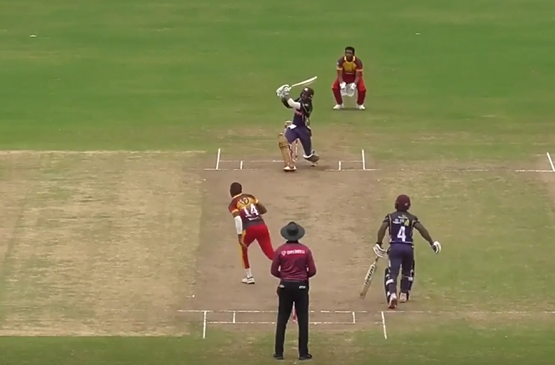 64464! Amir Jangoo smashes it all over the park