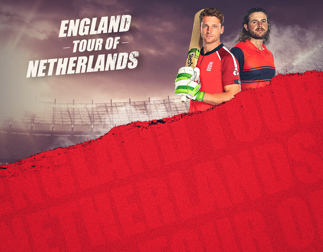 3rd odi of england tour of netherlands, 2022: netherlands vs england banner