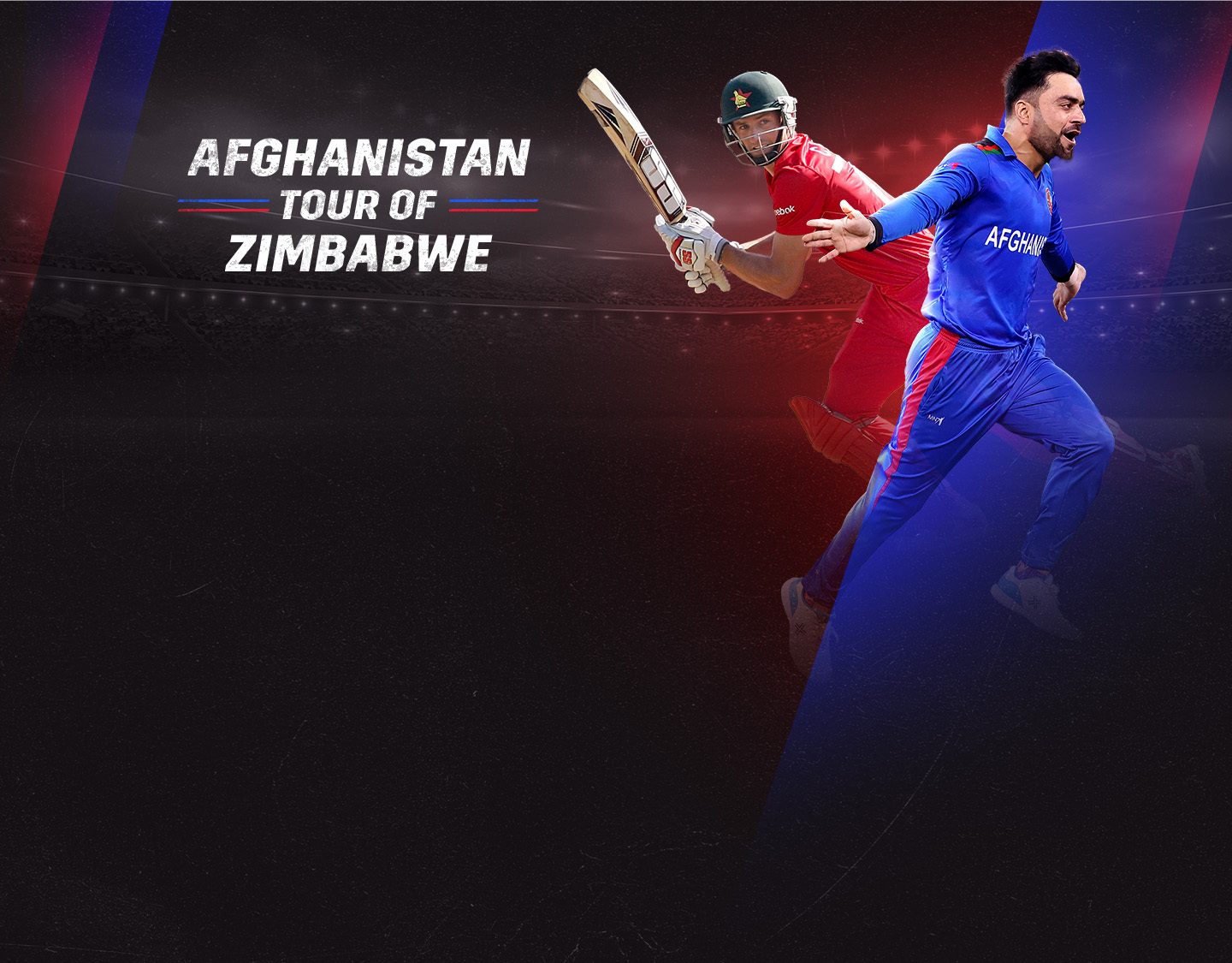 2nd t20i of afghanistan tour of zimbabwe, 2022: zimbabwe vs afghanistan banner