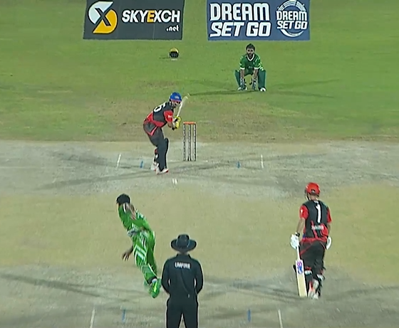 Victory for Sharjah, easily beat Abu Dhabi by 66 runs