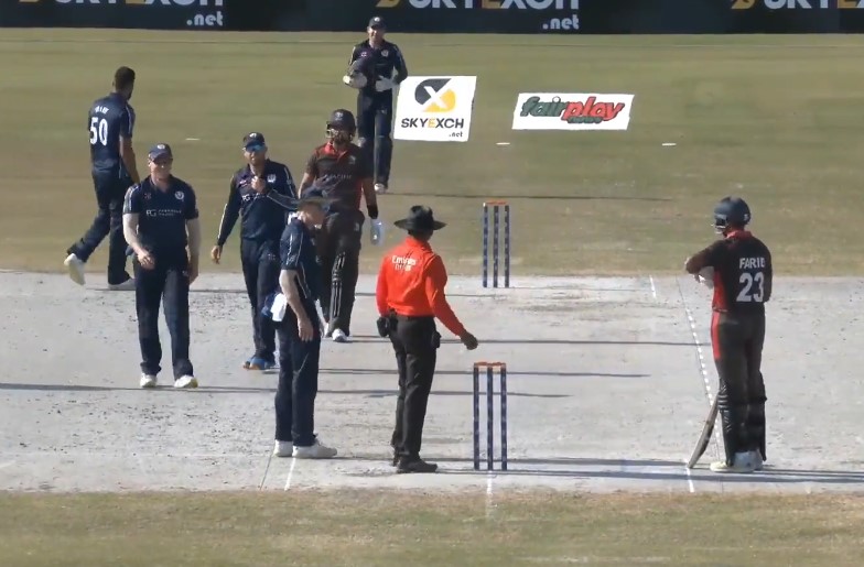 Vriitya Aravind's half-century takes UAE home by 5 wickets