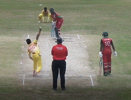 Ssesazi's knock of 87* sees UGA overpower KEN by 7 wickets