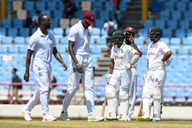 Day 1: WI on top after bowling BAN out for 234