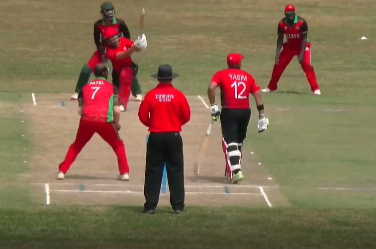 Aziz Khan shines with the bat as Hong Kong beat Kenya by 5 wickets