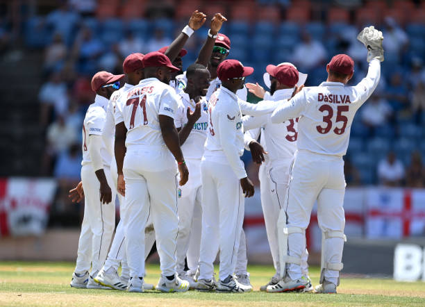 Day 3: Khaled Ahmed's 3-fer in vain as Windies look to seal the match