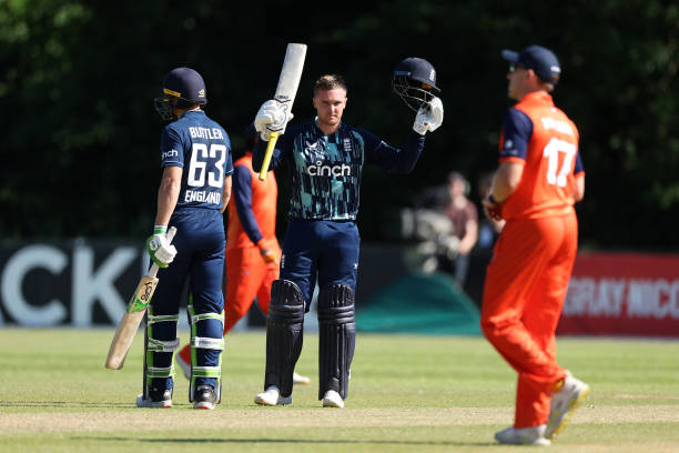 Jason Roy slams 101* to bag Man of the Match award