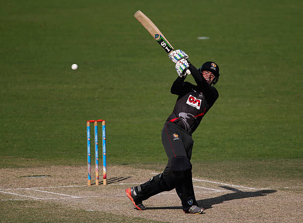 6464! Mustafa takes Irshad for a ride