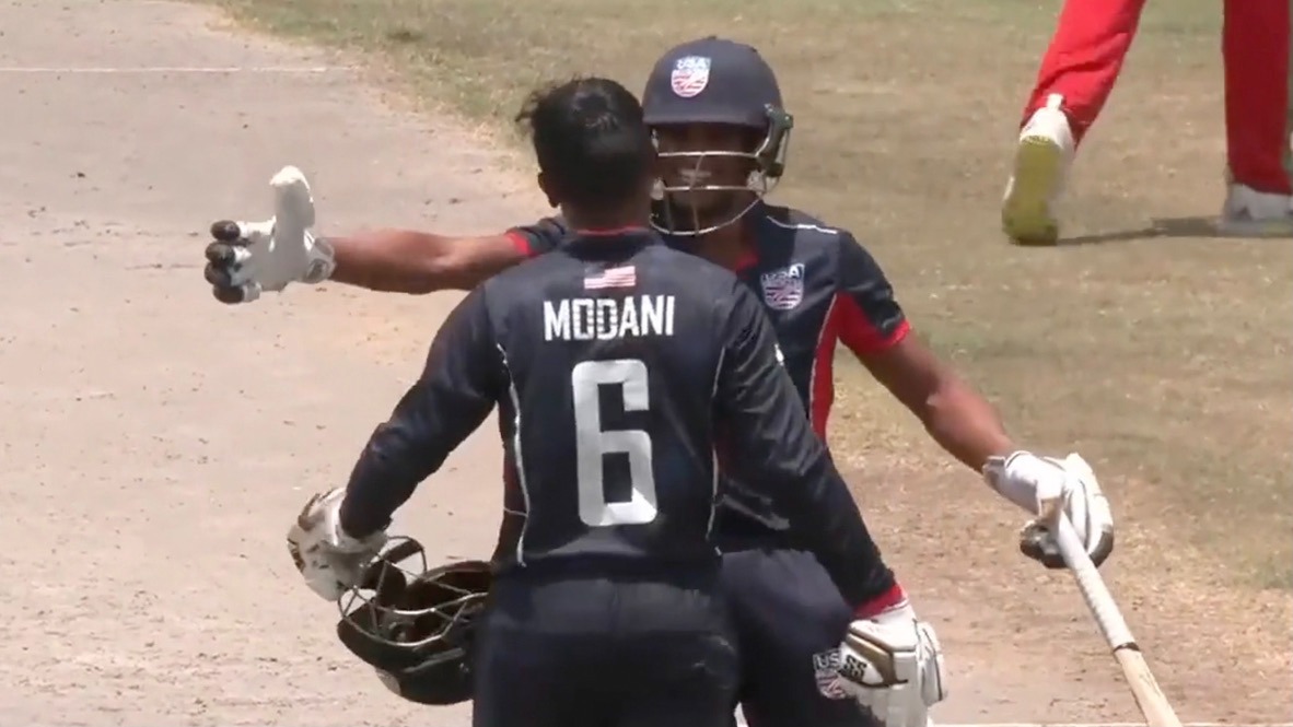 Patel, Modani's tons guide USA to 114-run win
