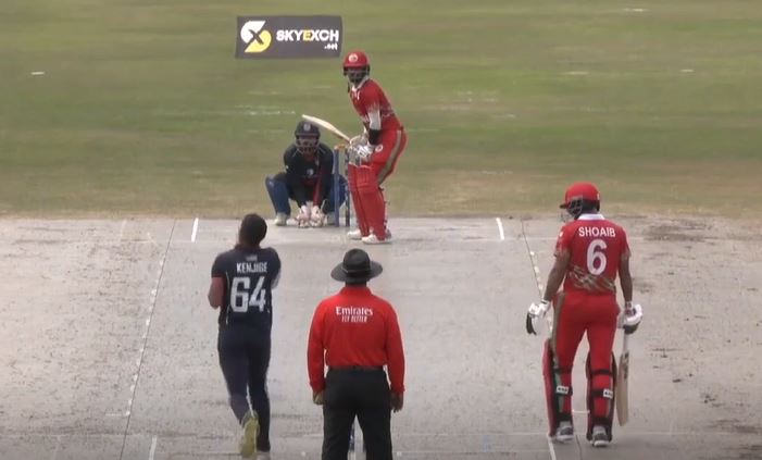 Prajapati, Maqsood star as Oman beat USA by 13 runs