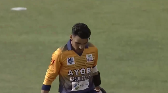 7 Fours, 10 Sixes, Gurbaz's unbeaten knock of 121*