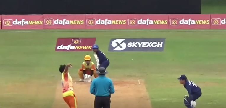 Bhutan beat Thailand by 6-Wickets in a low-scoring encounter