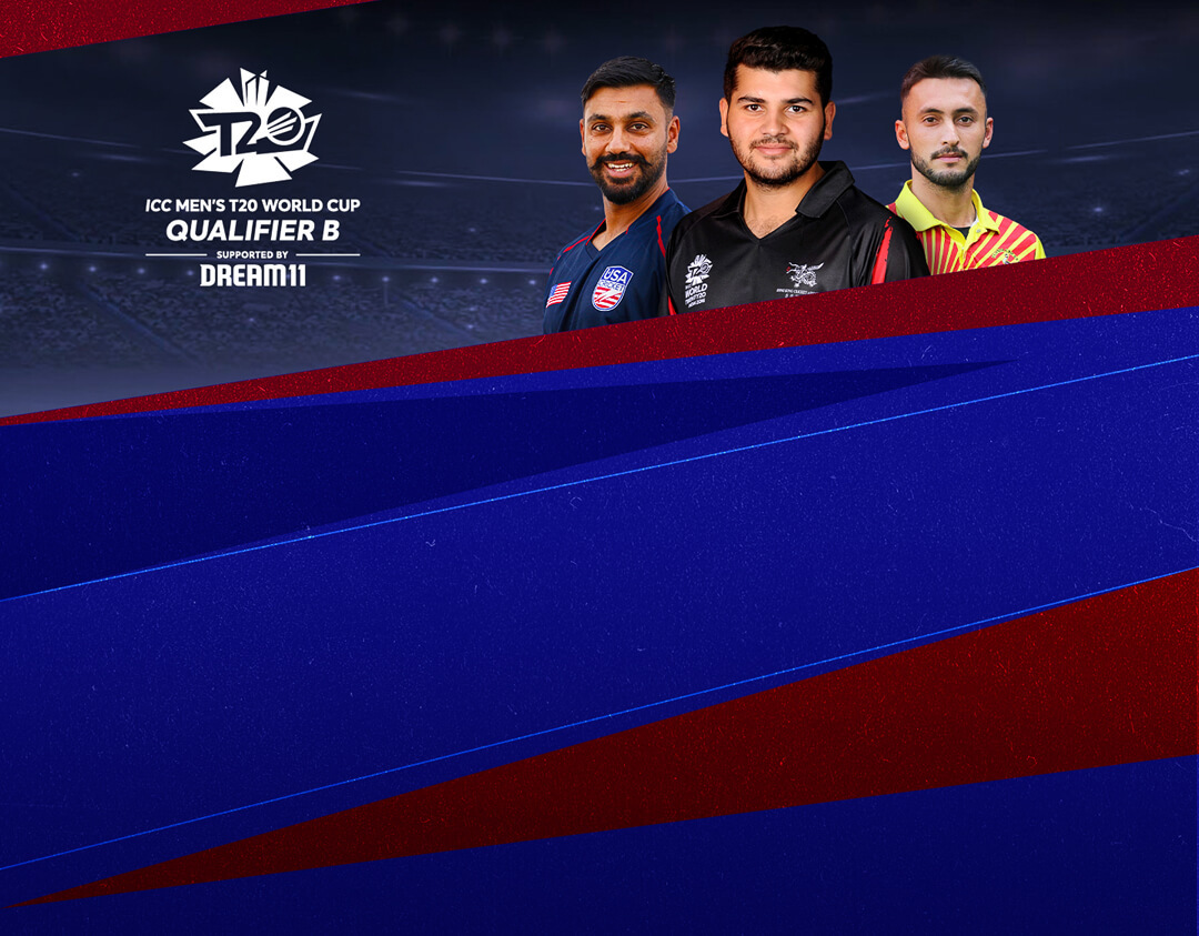 Match 7 of icc men’s t20 world cup qualifier b: netherlands vs hong kong banner