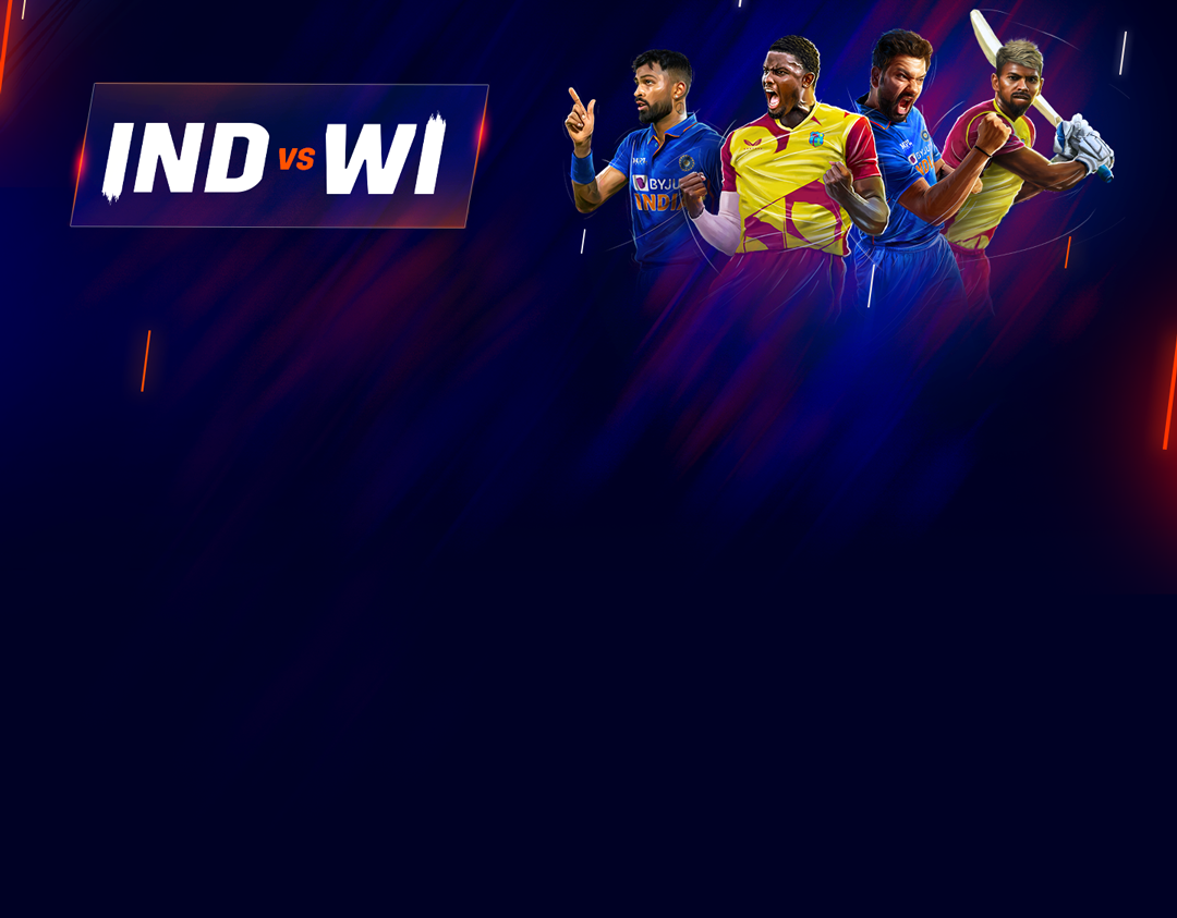 4th t20i of india tour of west indies: india vs west indies banner