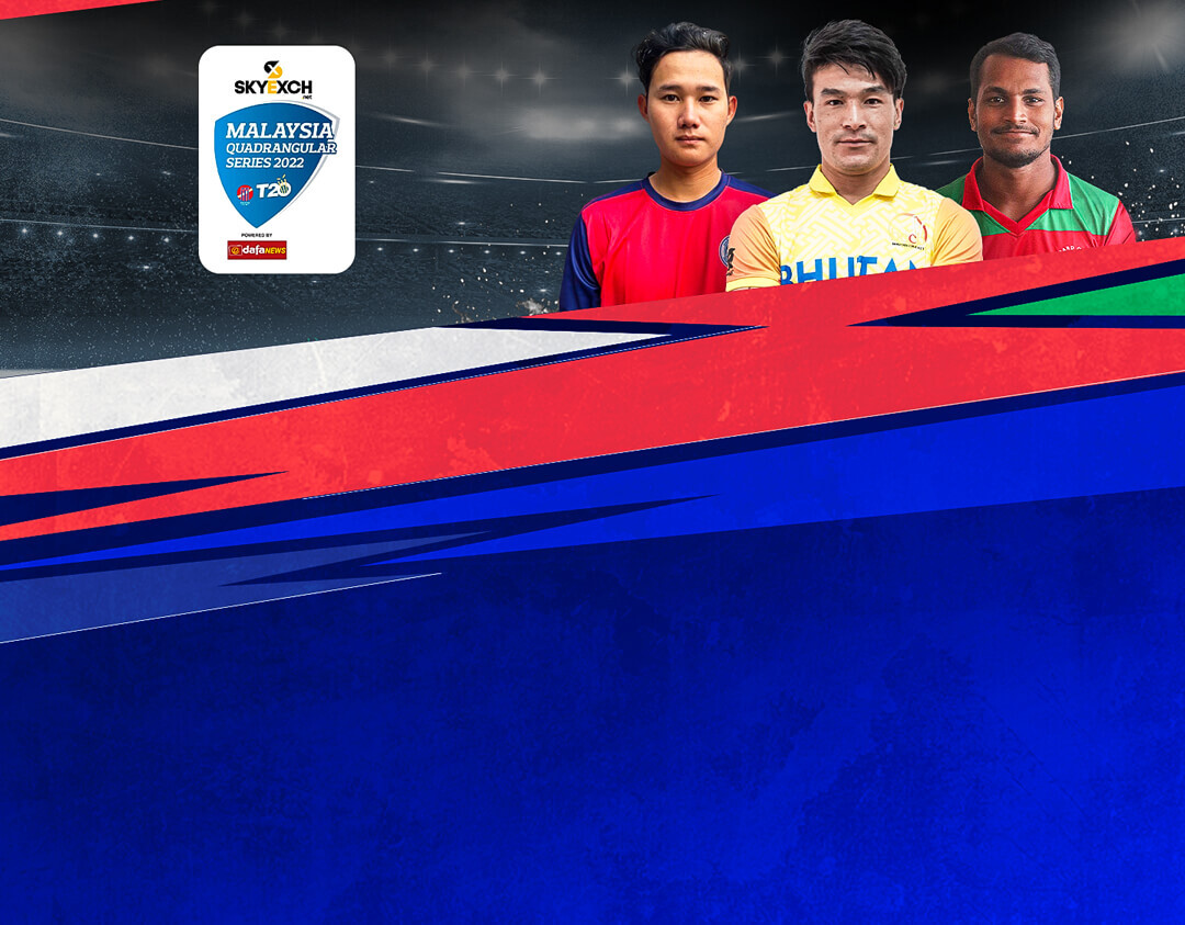 Final of malaysia t20i quadrangular series: malaysia vs bhutan banner
