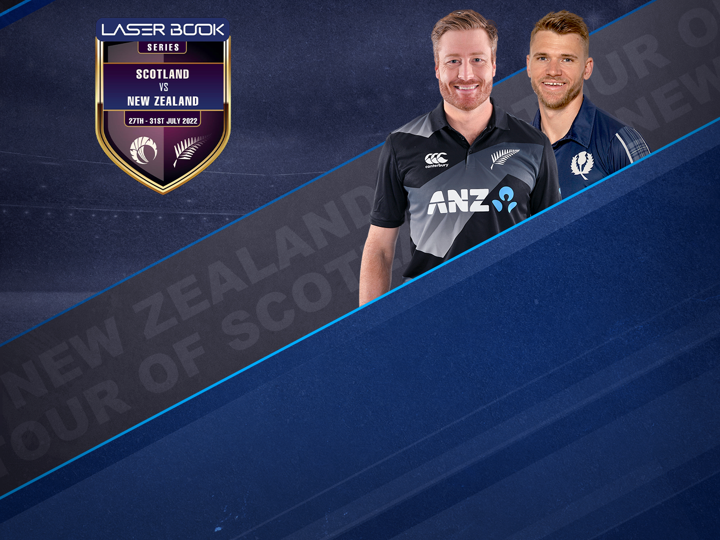 2nd t20i of new zealand tour of scotland: scotland vs new zealand banner